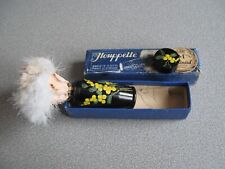 ancien rare poudrier houppette PLI  Molinard 1920 dans sa boite + mode d'emploi