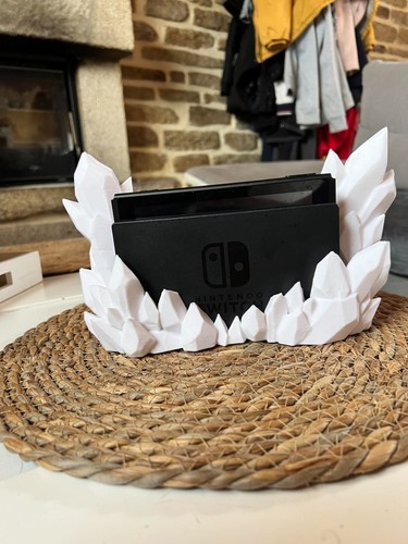 Support dock cristal nintendo