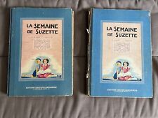 2 albums La semaine de Suzette 39 et 40e années