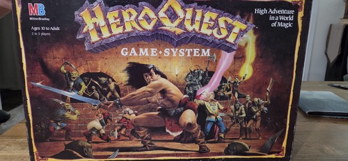 Vintage 1990 hero quest - vintage,