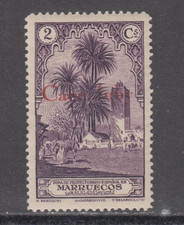 Cabo Juby 1934 Espagne Nouveau Mint Mnh Spanien Edifil 51 Scott 41 Lot 1