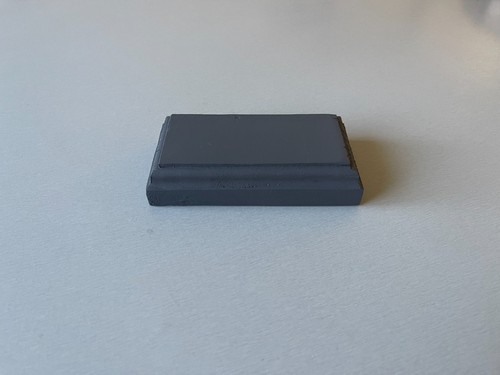 Socle bois peint gris - peint,