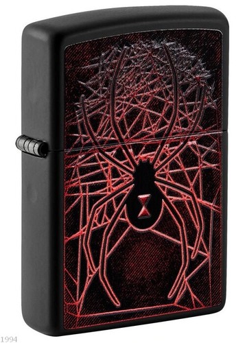 Zippo black widow - black,