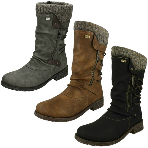 Bottes mollet remonte d8070 - mi-mollet,