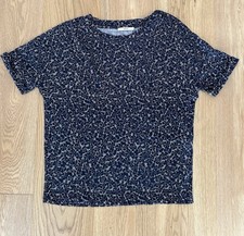 Sessùn tee-shirt bleu floral