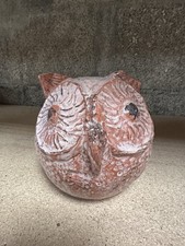 Chouette Céramique 1950 Tirelire à casser