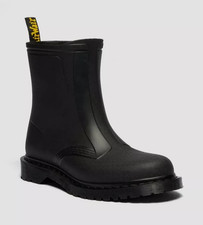 Bottes De Pluie Dr. Martens 1460 En Noir Toutes Tailles Stock Limité
