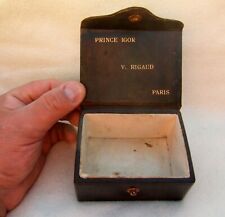 ancienne boîte à parfum ou boîte à poudre PRINCE IGOR V. RIGAUD PARIS 1900