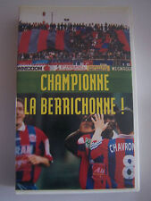 CASSETTE-K7-VHS-AUDIO-VIDEO-VINTAGE-COLLECTOR- LA BERRICHONNE CHATEAUROU. RARE .