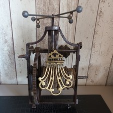 ancien tourne broche mural 18