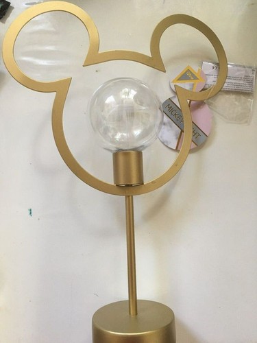 Lampe minnie mickey doree - minnie,