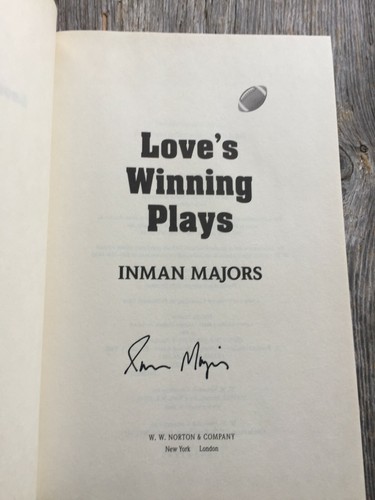 Signed love winning plays - -,