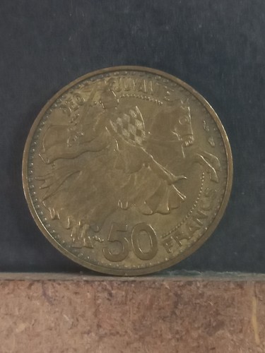 Pièce monnaie monaco - de,