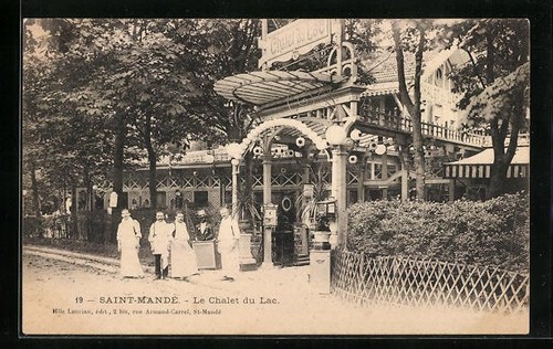 Cpa saint mandè chalet du - le,