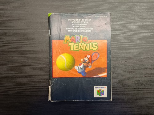 Notice seule mario tennis - mario,