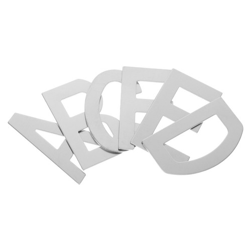 Pcs autocollant lettres - pcs,