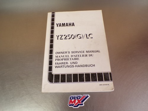 Manuel atelier yamaha yz250 - manuel,