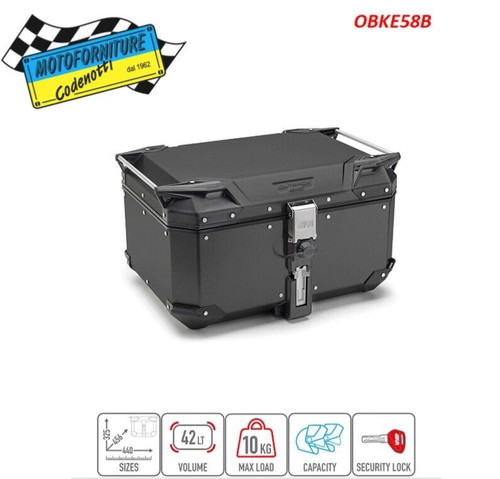 Bauletto moto givi obkn58b - bauletto,