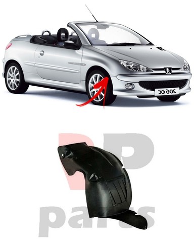 Pour peugeot 206 1998 - cc, 1998-2009