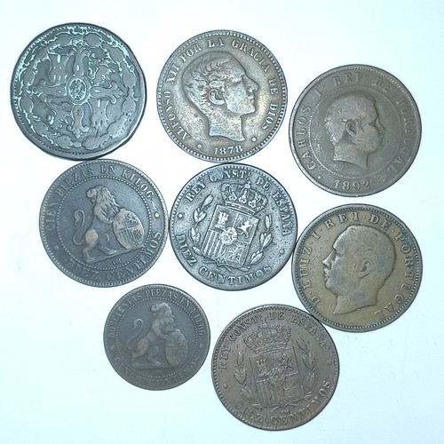 Lot pièces espagne - –,