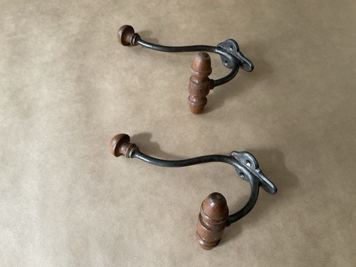 Paire patères anciennes - paire,