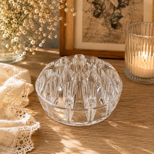 Pique fleurs vintage verre - pique-fleurs,