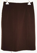 Jupe droite Taille 46 marron foncé  marque WEILL 