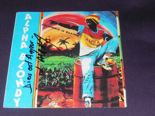 Alpha blondy signé - /,