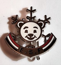 A10  Pin's Broche Ski Flocon