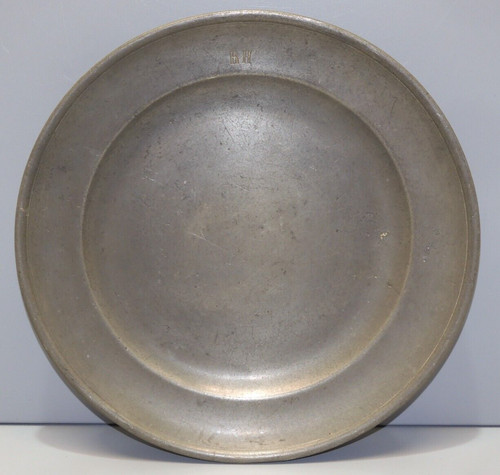 Ancienne assiette ronde - assiette, en