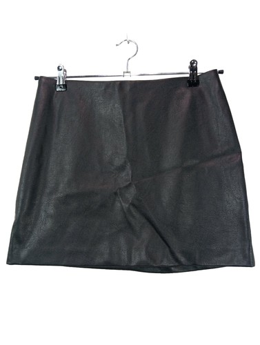 Jupe cuir synthétique - h&m,