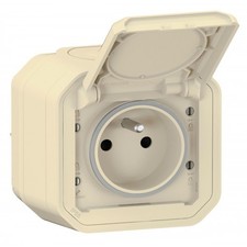 Prise de courant 2P+T complet