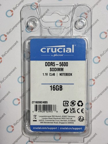 16go ram portable crucial - ram,