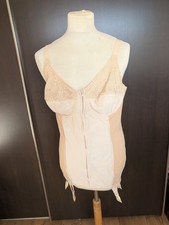 Combiné gaine porte jarretelle, bas nylon vintage, Extase Paris, burlesque, 115B