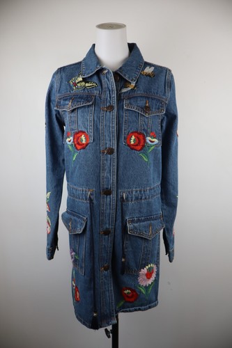 Desigual veste jean denim - veste,