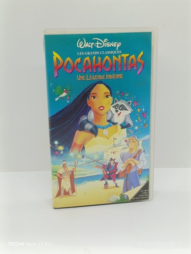 Vhs pocahontas k7 - vhs,