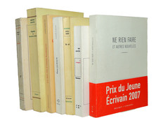 Lot livres littérature, Grasset, Flammarion, Gallimard, Prix 2007..