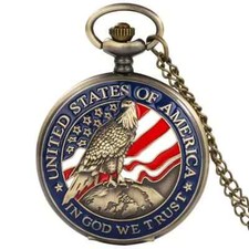Montre gousset usa aigle avec - usa,