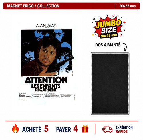 Magnet frigo alain delon - frigo,