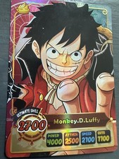 Carte One Piece Monkey D. Luffy Ultimate Skill 2700 Carte à collectionner China