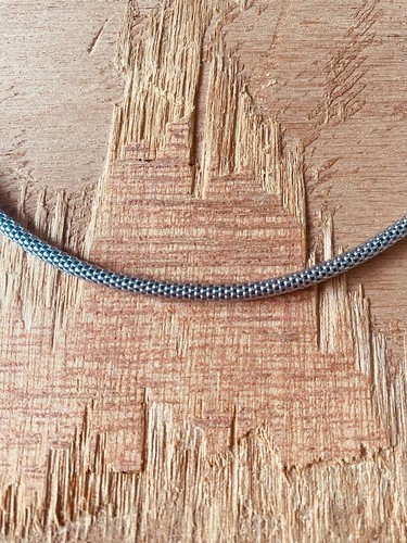Collier maille tubulaire - collier,