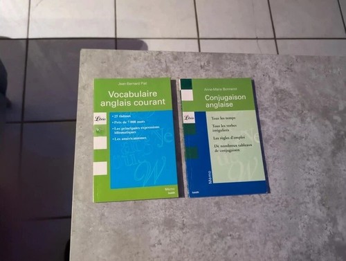 Lot livres conjugaisons - 2,