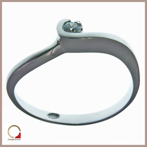 Bague solitaire argent - bague,