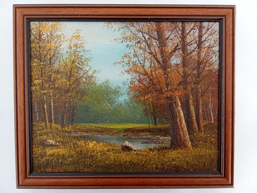Joli tableau peinture vintage - tableau,