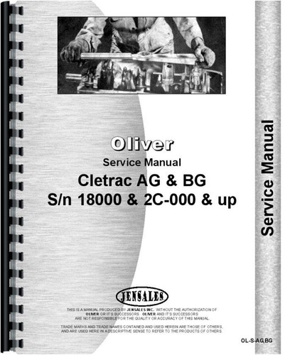 Oliver cletrac crawler - bg,