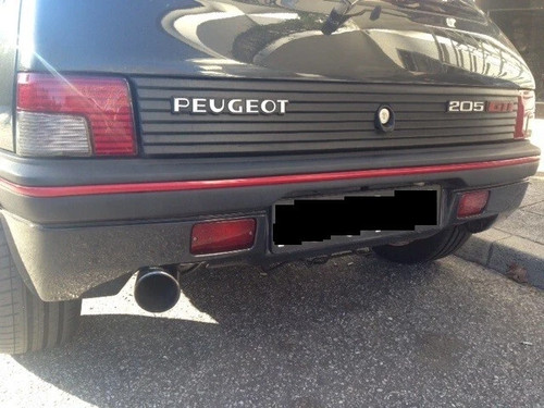 Pare choc arriere peugeot 205 - pare,