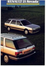 Catalogue brochure Renault 21
