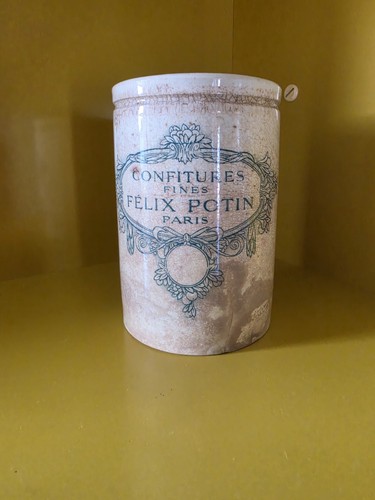 Ancien pot confitures fines - ancien,