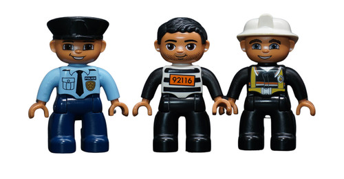 Lego duplo figurine - duplo, policier