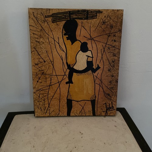 Peinture africaine femme - peinture,